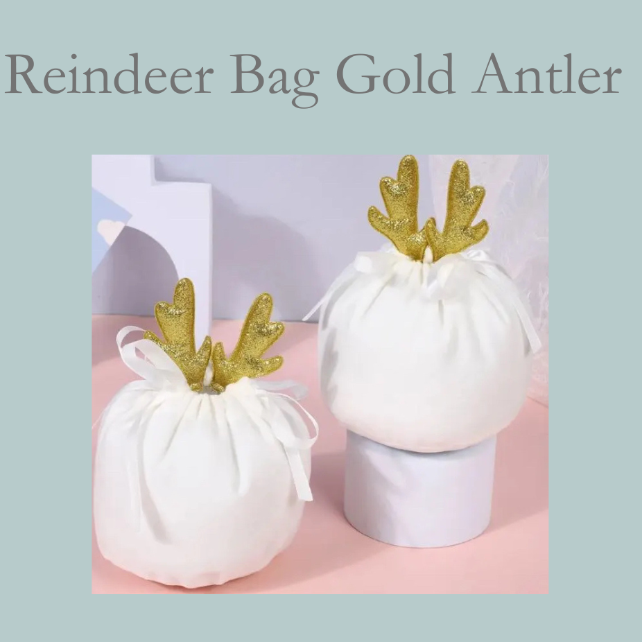 Reindeer Bag - Gold Antler