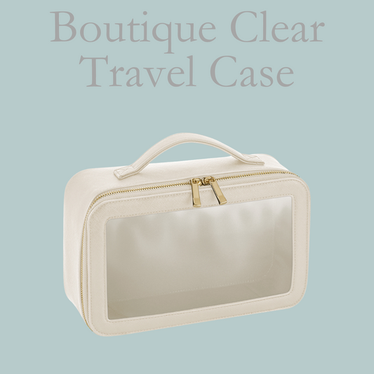 Boutique Clear Travel Case