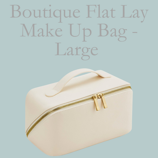 Boutique Flat Lay Make Up Case - Large